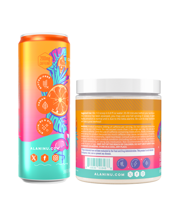Energy Drink & Pre-Workout - Orange Kiss - Image 2