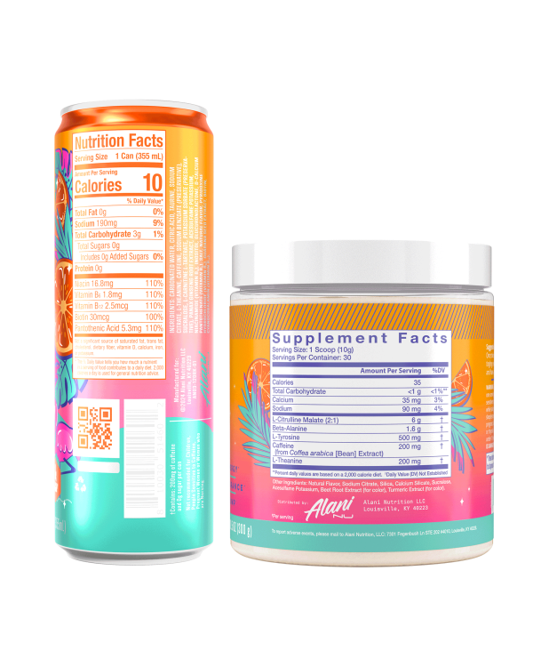 Energy Drink & Pre-Workout - Orange Kiss - Image 3