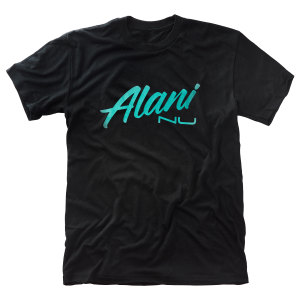 Seafoam On Black T-Shirt